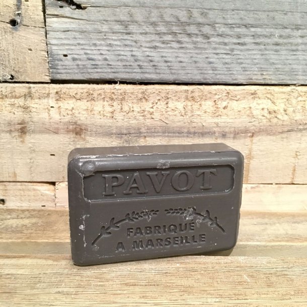 Savon Marseillaise - Fransk S�bebar H�nd/Krop - Pavot / Valmue