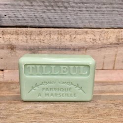 Savon Marseillaise - Fransk Sbebar Hnd/Krop - Tilleul / Lindeblomst (125 g)