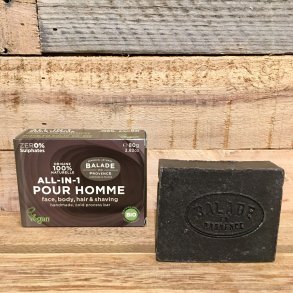 Balade en Provence - Økologisk All-in-1 Sæbebar til Mænd (80 g)