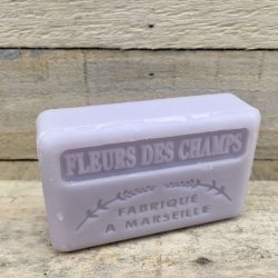 Savon Marseillaise - Fransk Sbebar Hnd/Krop - Fleur Des Champs / Vilde Blomster (125 g)