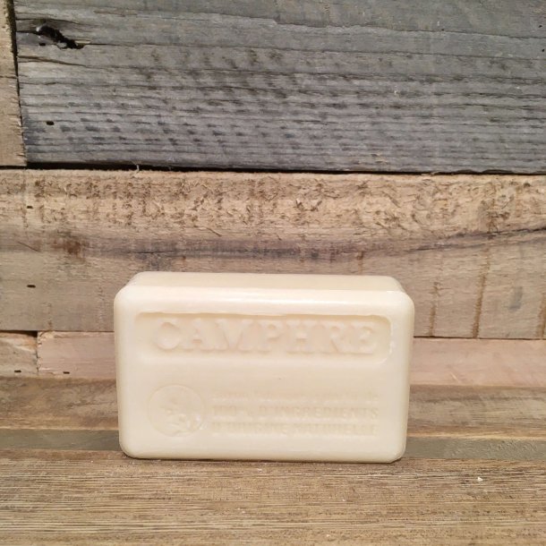 Savon Marseillaise Nature - Fransk Sbebar Hnd/Krop - Camphre / Kamfer (125 g)