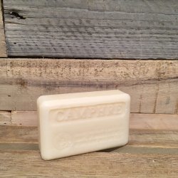 Savon Marseillaise Nature - Fransk S�bebar H�nd/Krop - Camphre / Kamfer (125 g)