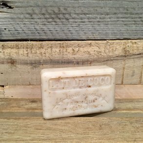 Savon Marseillaise - Fransk S�bebar H�nd/Krop - Lait de Coco / Kokosm�lk (125 g)