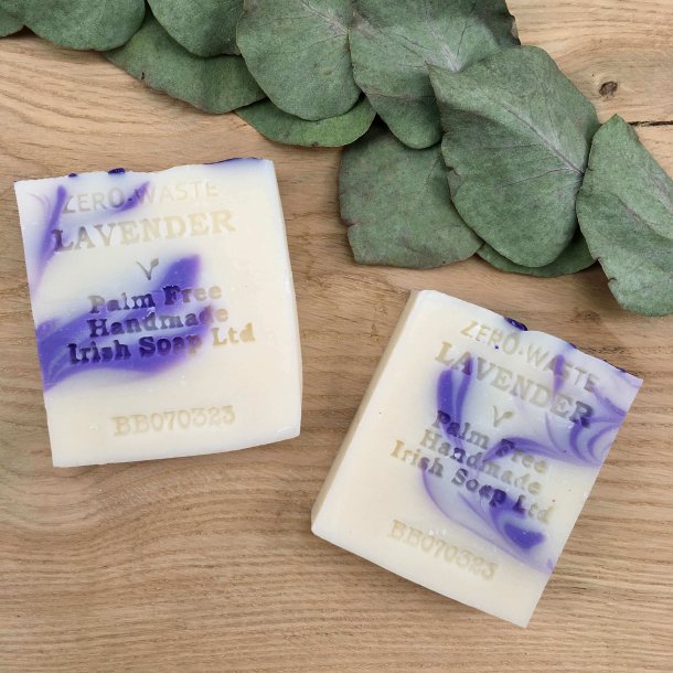 Palm Free Irish Soap - Sbebar til Hnd / Krop - Lavendel (90 g)