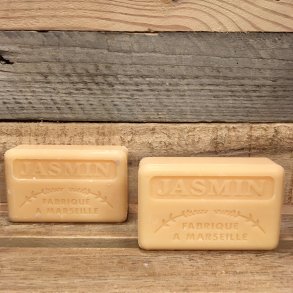 Savon Marseillaise - Fransk Sæbebar Hånd/Krop - Jasmin (125 g)