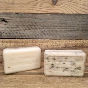 Savon Marseillaise - Fransk S�bebar H�nd/Krop - Tandem Lavendel & Mandelolie (125 g)