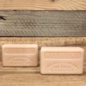 Savon Marseillaise - Fransk S�bebar H�nd/Krop - Noix de Coco / Kokosn�d (125 g)
