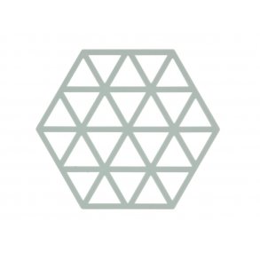 Zone Triangles Bordskåner 16 x 14 x 0,9 cm Nordic Sky - silikone