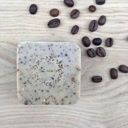 Natursben - kologisk Sbebar med Kaffe til Ansigt / Hnder / Krop (120 g)