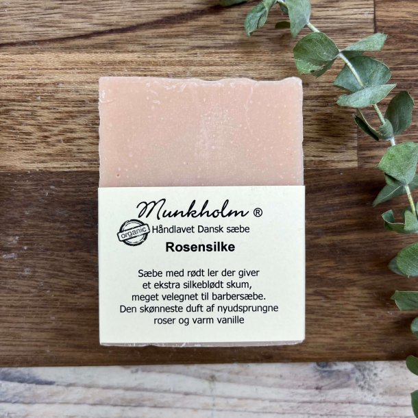 Munkholm - Sbebar med Rosensilke til Ansigt/Hnder/Krop (100 g)