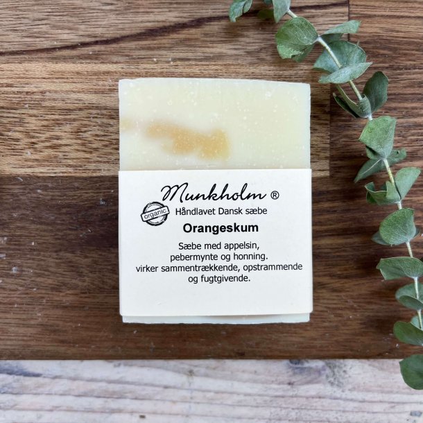 Munkholm - Sbebar med Orangeskum til Ansigt/Hnder/Krop (100 g)