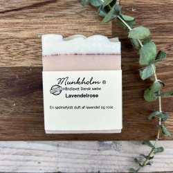 Munkholm - Sbebar Lavendelrose til Ansigt/Hnder/Krop (100 g)