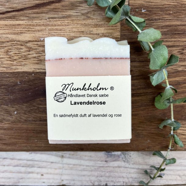 Munkholm - Sbebar Lavendelrose til Ansigt/Hnder/Krop (100 g)