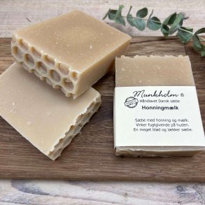 Munkholm - Sbebar Honningmlk til Ansigt/Hnder/Krop (100 g)