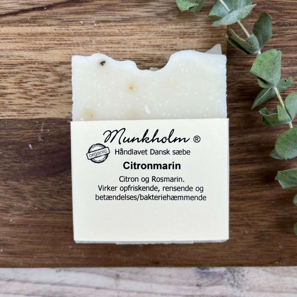 Munkholm - Sbebar Citronmarin til Ansigt/Hnder/Krop (100 g)