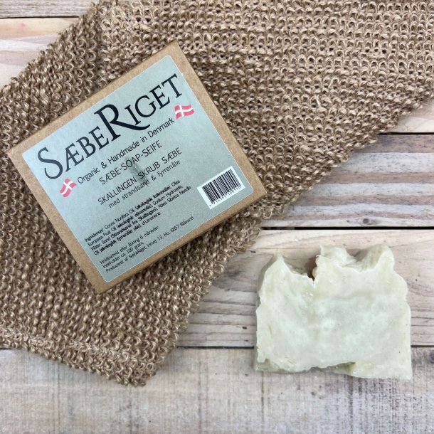 S�beRiget - �kologisk Skallingen Skrub S�be til H�nd/Krop (100 g)