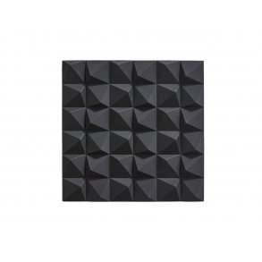 Zone Origami Mix Bordskner 16 x 16 x 1,1 cm Black - silikone