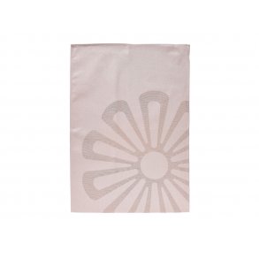 Zone Daisy Viskestykke 70 x 50 cm Nude - 100% bomuld