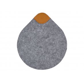 Zone Craft Bordskner 19,6 x 17 cm Grey - filt