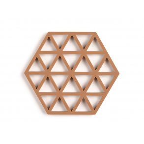 Zone Triangles Bordskåner 16 x 14 x 0,9 cm Sahara - silikone