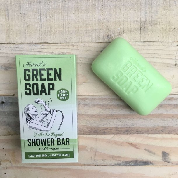 Marcel Green Soap - Showerbar med Tonka &amp; Muguet til Hnd/Krop (150 g)