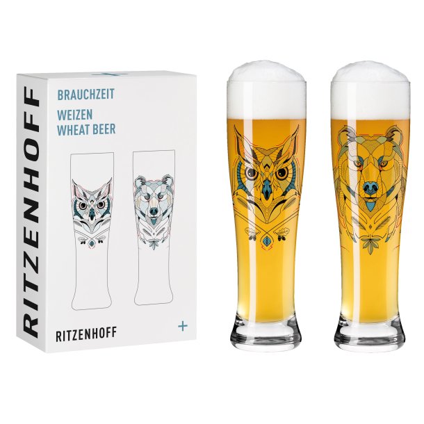 Ritzenhoff Brauchzeit Wheat beer glass 2 pcs SET #1