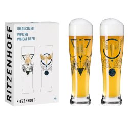 Ritzenhoff Brauchzeit Hvedelglas 2 stk ST #3
