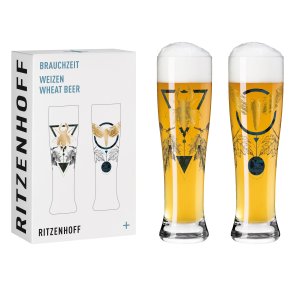 Ritzenhoff Brauchzeit Wheat beer glass 2 pcs SET #3