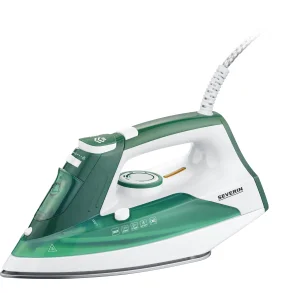Severin Dampstrygejern 2400 watt hvid / grn
