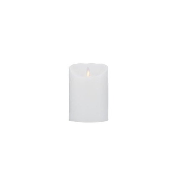 Sompex LED Stearinlys H 12,5 cm - Hvid