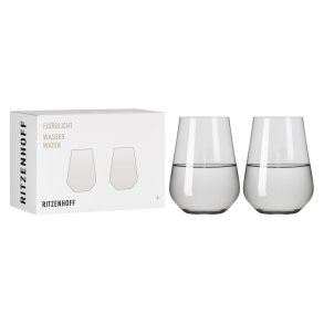 Ritzenhoff Fjordlicht Water Glass #2 - 2 pcs