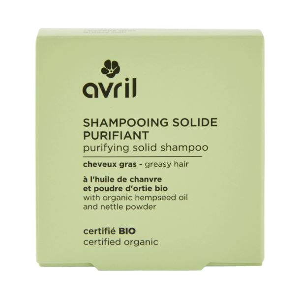 Avril �ko Shampoobar til Fedtet H�r (85 g)