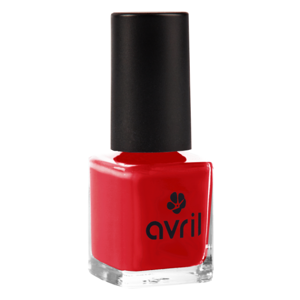 Avril Neglelak Rouge Passion 72% Naturlige Ingredienser (7 ml)