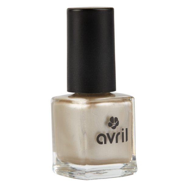 Avril - Neglelak Sable Dor&eacute; Nacr&eacute; Naturlige Ingredienser (7 ml)
