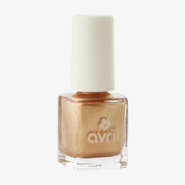 Avril Neglelak Perleagtigt Guld Naturlige Ingredienser (7 ml)