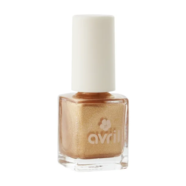 Avril Neglelak Perleagtigt Guld Naturlige Ingredienser (7 ml)