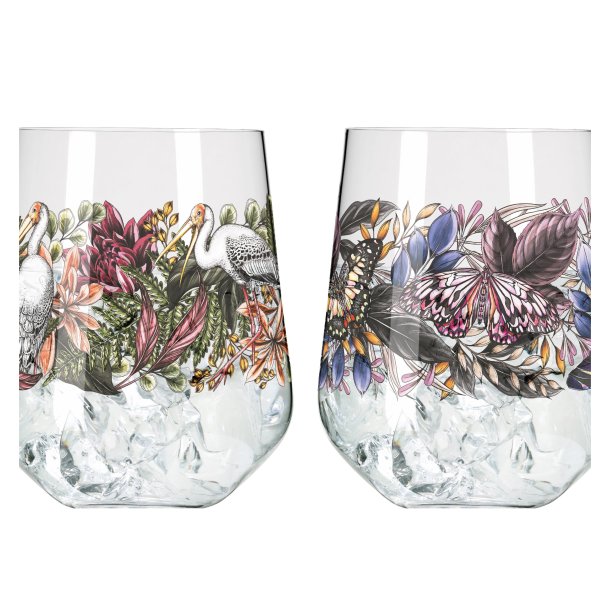 Ritzenhoff Schattenfauna Ginglas / Drikkeglas 2 stk #001