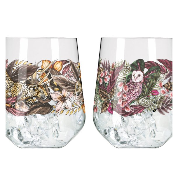 Ritzenhoff Schattenfauna Ginglas / Drikkeglas 2 stk #002