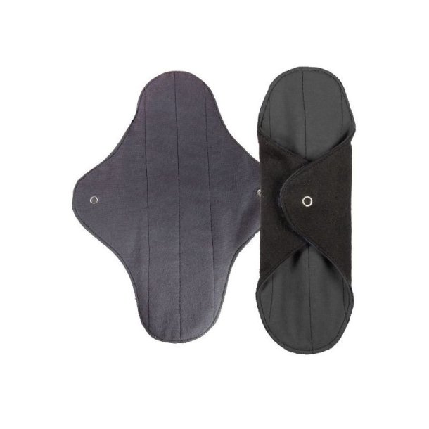 Anae - �kologiske Genanvendelige Stofbind - M�rkegr� 2 stk (Heavy Flow)