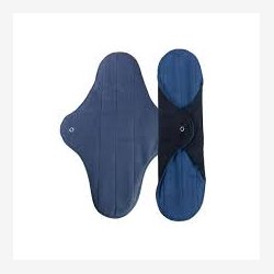 Anae - �kologiske Genanvendelige Stofbind - M�rkebl� 2 stk (Night Flow)