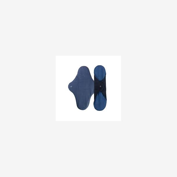 Anae - �kologiske Genanvendelige Stofbind - M�rkebl� 2 stk (Night Flow)