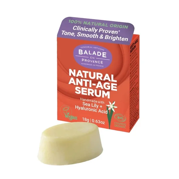 Balade en Provence Naturlig Anti-Aging Solid Anti-Aging Serum KOLOGISK 18 g