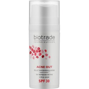 Biotrade - Acne Out Regenerating Cream med SPF 30 til Problemhud, 30 g