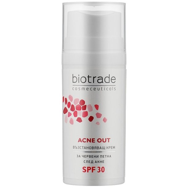 Biotrade - Acne Out Regenerating Cream med SPF 30 til Problemhud, 30 g