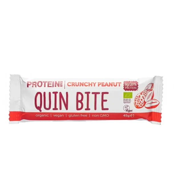 Quin Bite - Protein Bar Crunchy Peanut (45 g)