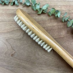 Skgbrste i Bambus med lang skaft