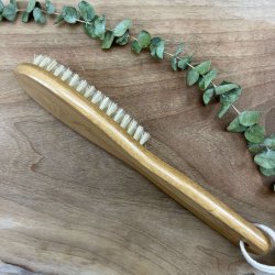 Skgbrste i Bambus med lang skaft