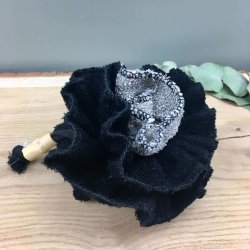 C&D - Badeblomst i Bambus - Sort