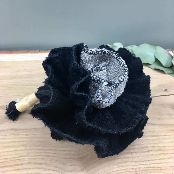 C&D - Badeblomst i Bambus - Sort