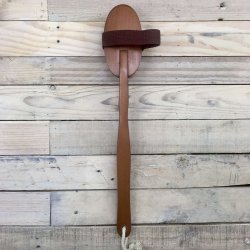 Badebrste i Mrkt Tr med Naturhr